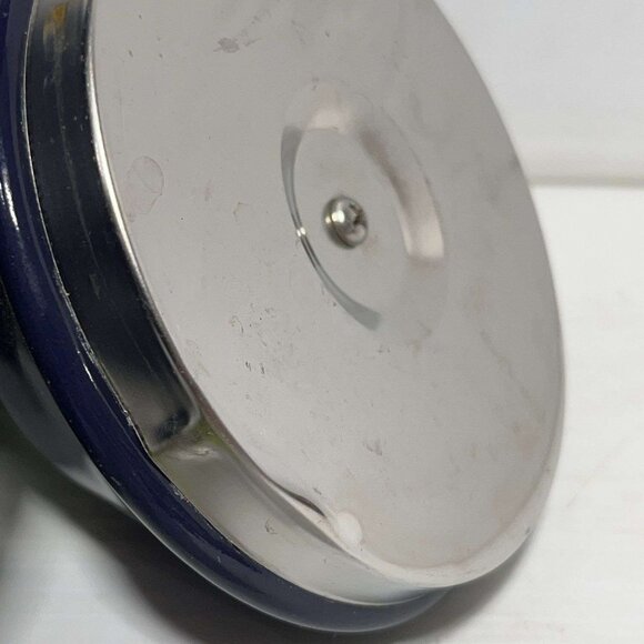 Vintage 80's Copco Enamel Whistling Tea Kettle - Picture 8 of 9